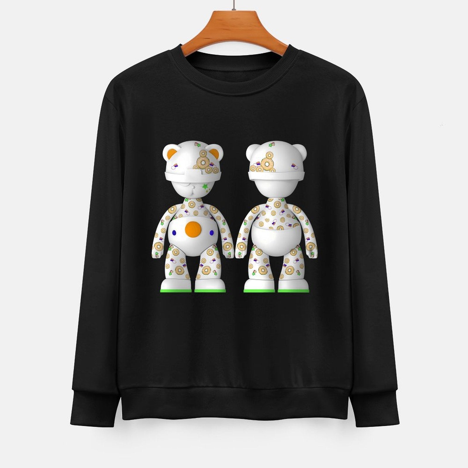 Long Sleeve With Front PatternPremium Finish Relaxed